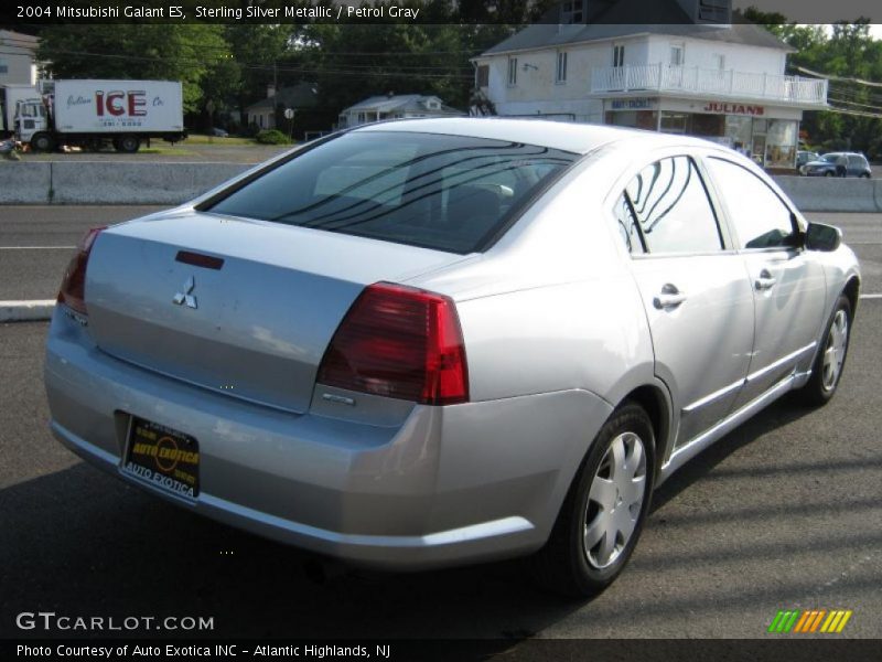 Sterling Silver Metallic / Petrol Gray 2004 Mitsubishi Galant ES