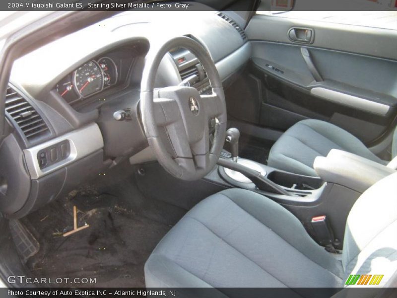 Sterling Silver Metallic / Petrol Gray 2004 Mitsubishi Galant ES