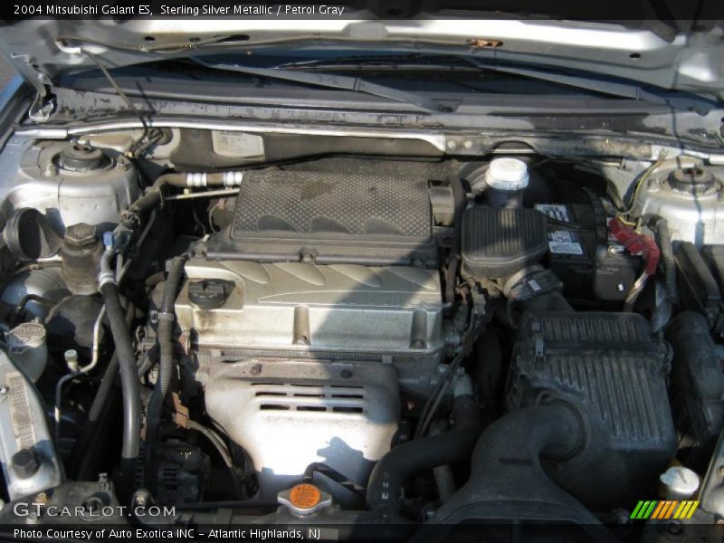Sterling Silver Metallic / Petrol Gray 2004 Mitsubishi Galant ES