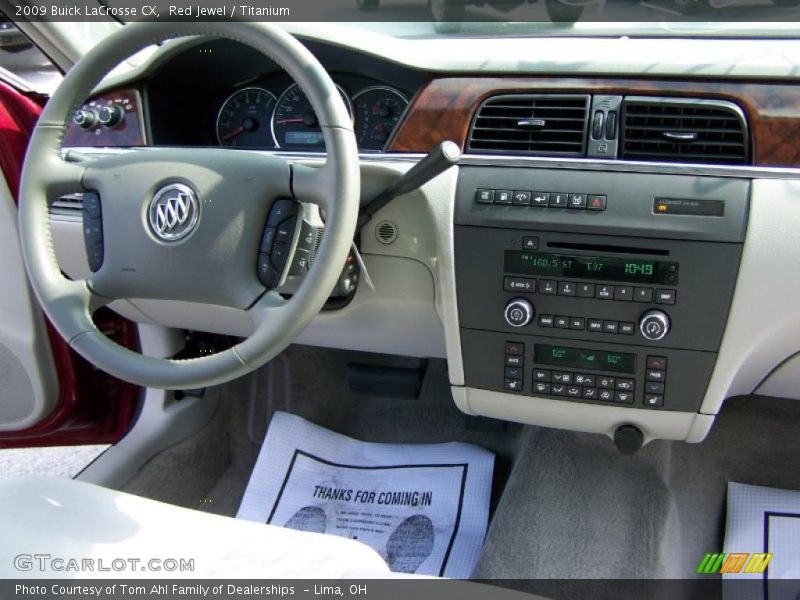 Red Jewel / Titanium 2009 Buick LaCrosse CX
