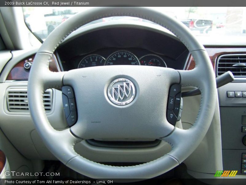 Red Jewel / Titanium 2009 Buick LaCrosse CX