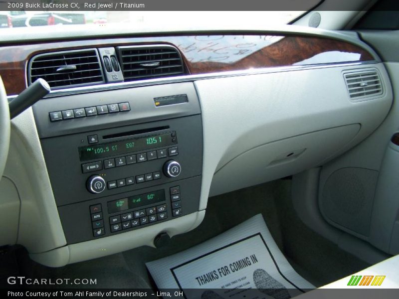 Red Jewel / Titanium 2009 Buick LaCrosse CX