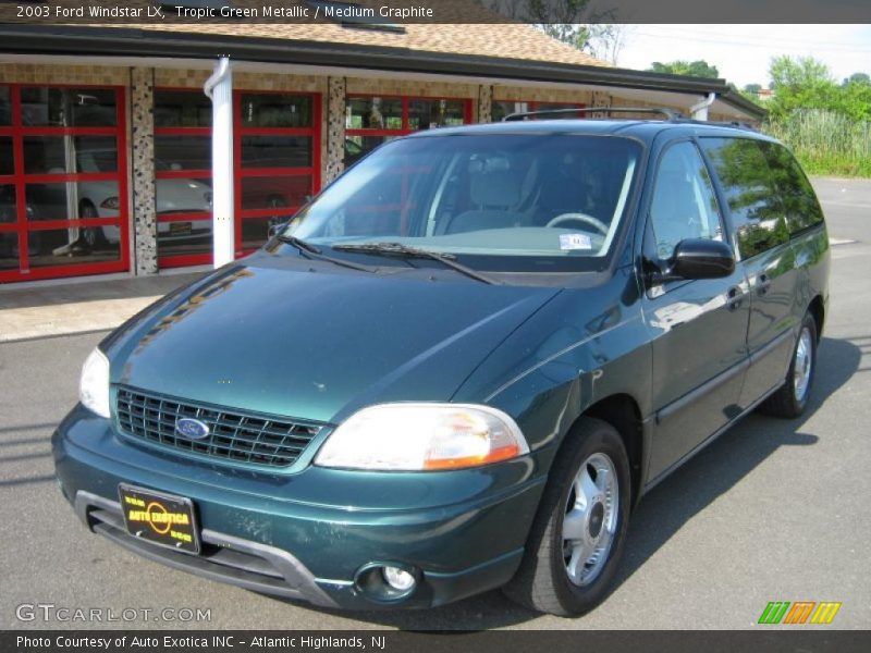 Tropic Green Metallic / Medium Graphite 2003 Ford Windstar LX