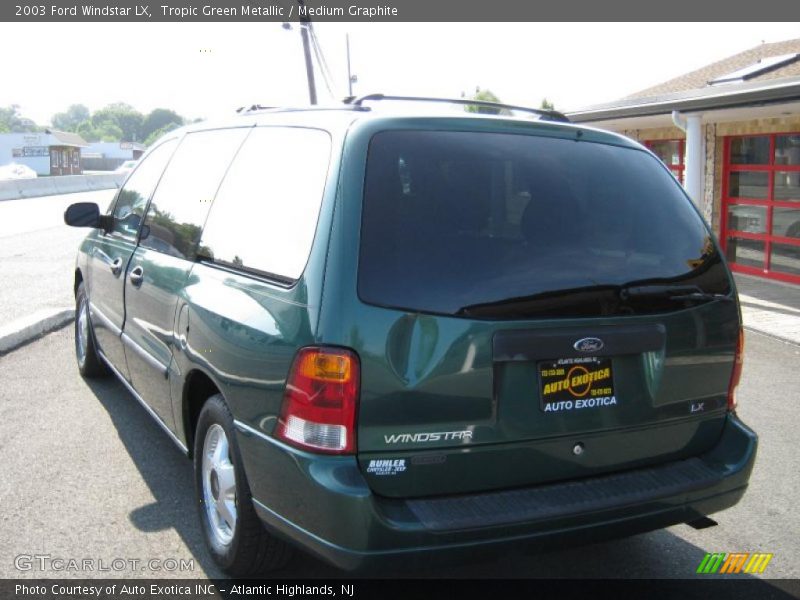 Tropic Green Metallic / Medium Graphite 2003 Ford Windstar LX