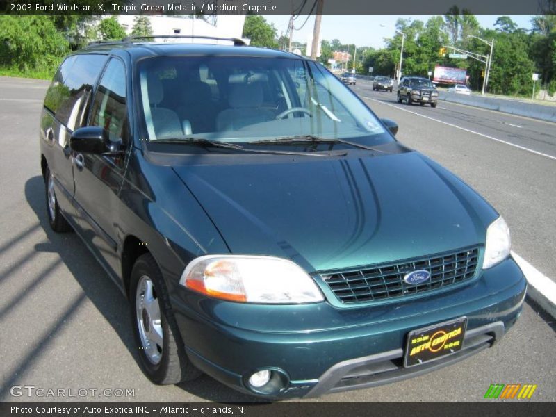 Tropic Green Metallic / Medium Graphite 2003 Ford Windstar LX
