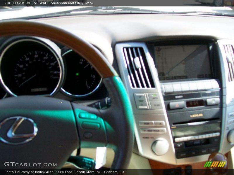 Savannah Metallic / Ivory 2008 Lexus RX 350 AWD