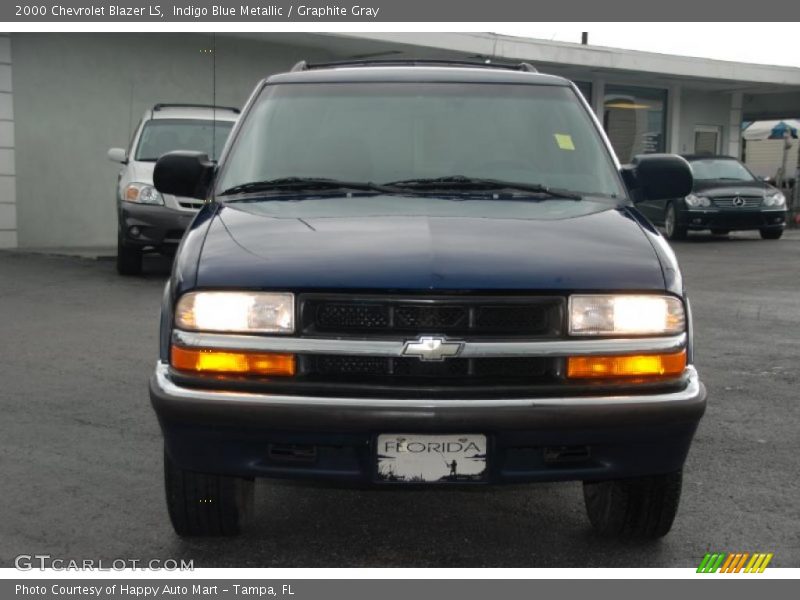 Indigo Blue Metallic / Graphite Gray 2000 Chevrolet Blazer LS