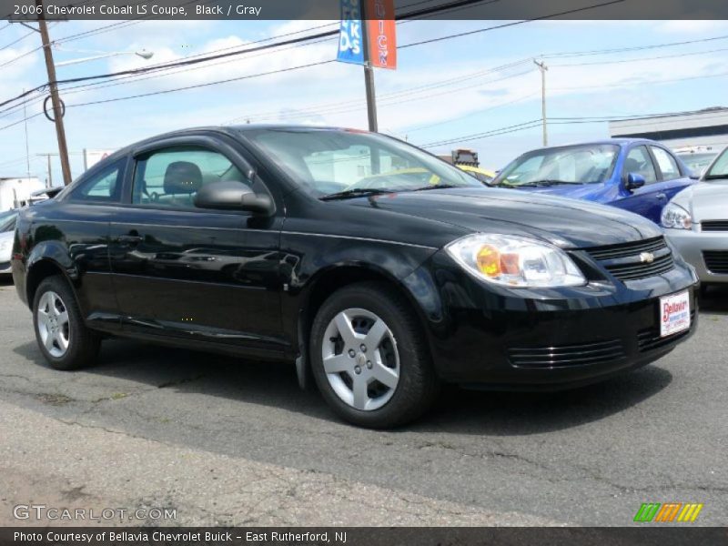 Black / Gray 2006 Chevrolet Cobalt LS Coupe