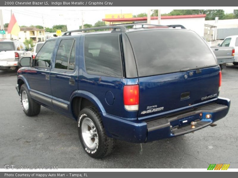 Indigo Blue Metallic / Graphite Gray 2000 Chevrolet Blazer LS