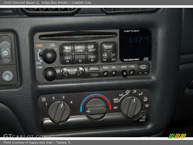 Indigo Blue Metallic / Graphite Gray 2000 Chevrolet Blazer LS