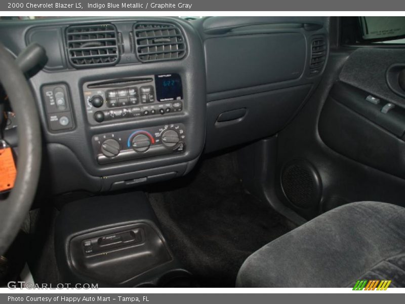 Indigo Blue Metallic / Graphite Gray 2000 Chevrolet Blazer LS