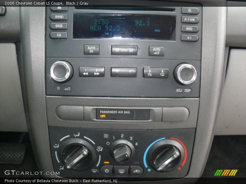 Black / Gray 2006 Chevrolet Cobalt LS Coupe