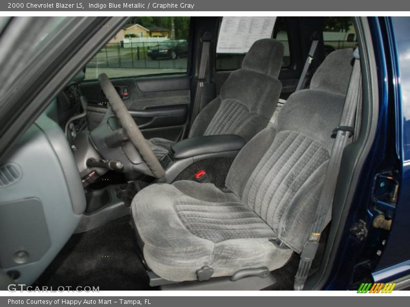 Indigo Blue Metallic / Graphite Gray 2000 Chevrolet Blazer LS