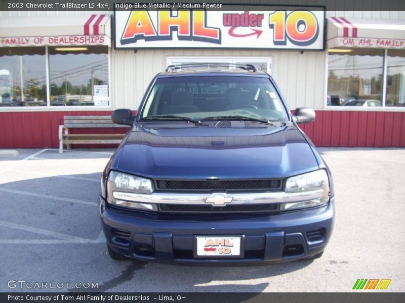 Indigo Blue Metallic / Medium Pewter 2003 Chevrolet TrailBlazer LS 4x4