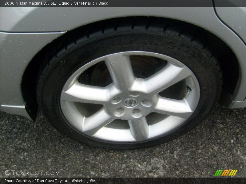 Liquid Silver Metallic / Black 2006 Nissan Maxima 3.5 SE