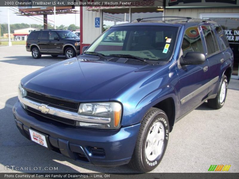 Indigo Blue Metallic / Medium Pewter 2003 Chevrolet TrailBlazer LS 4x4