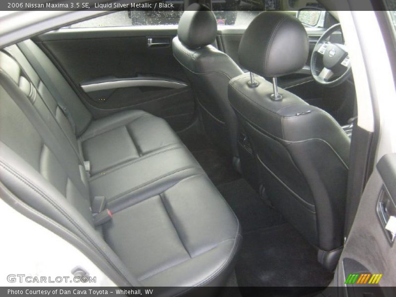 Liquid Silver Metallic / Black 2006 Nissan Maxima 3.5 SE