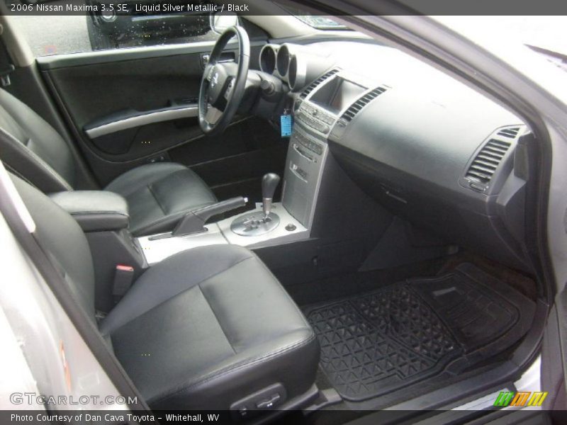Liquid Silver Metallic / Black 2006 Nissan Maxima 3.5 SE