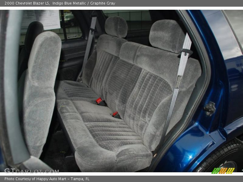 Indigo Blue Metallic / Graphite Gray 2000 Chevrolet Blazer LS