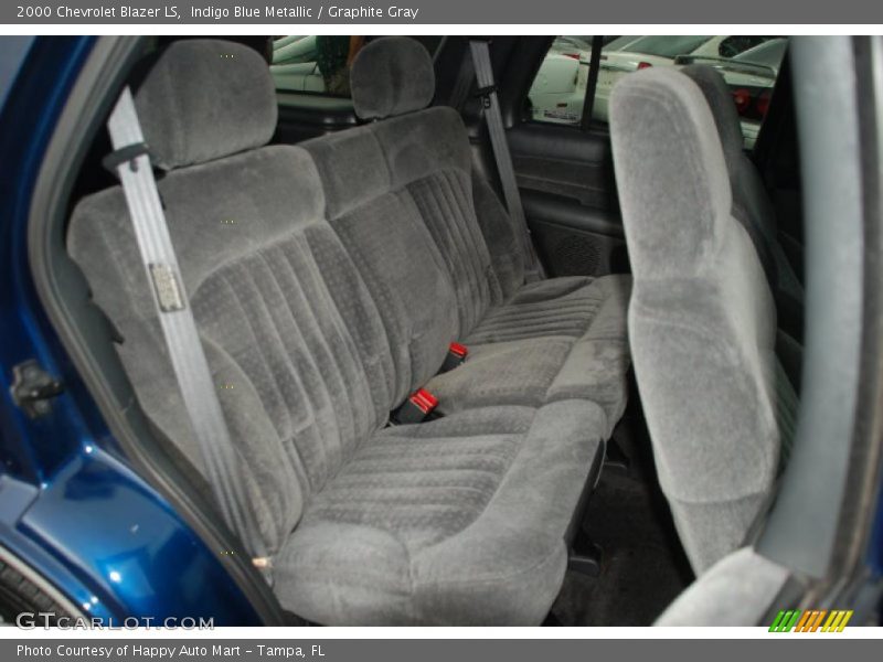 Indigo Blue Metallic / Graphite Gray 2000 Chevrolet Blazer LS