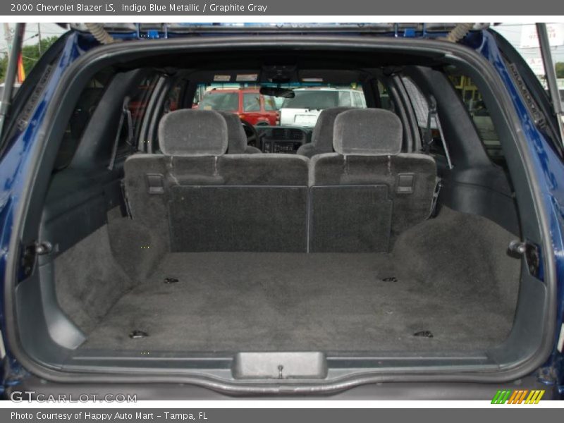 Indigo Blue Metallic / Graphite Gray 2000 Chevrolet Blazer LS