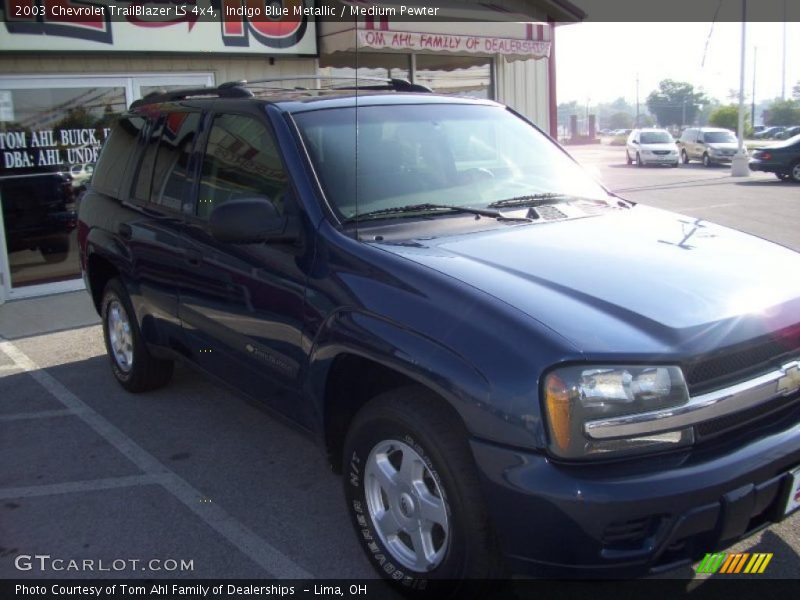 Indigo Blue Metallic / Medium Pewter 2003 Chevrolet TrailBlazer LS 4x4