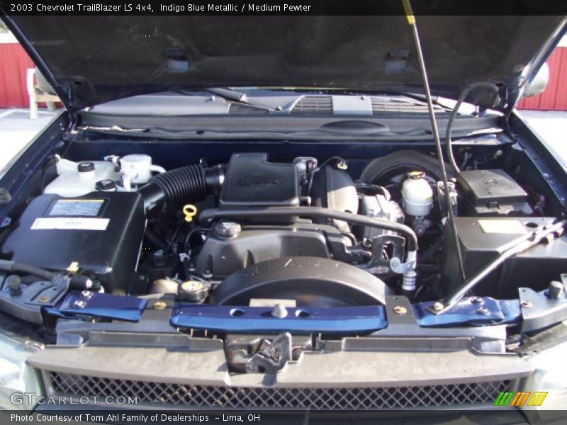 Indigo Blue Metallic / Medium Pewter 2003 Chevrolet TrailBlazer LS 4x4