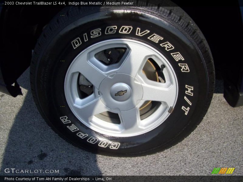 Indigo Blue Metallic / Medium Pewter 2003 Chevrolet TrailBlazer LS 4x4