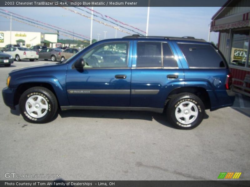Indigo Blue Metallic / Medium Pewter 2003 Chevrolet TrailBlazer LS 4x4