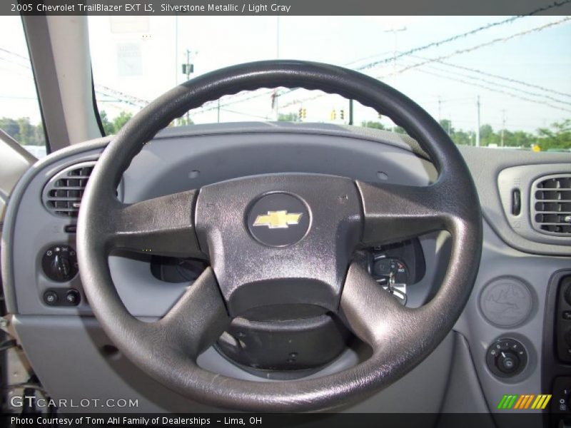 Silverstone Metallic / Light Gray 2005 Chevrolet TrailBlazer EXT LS
