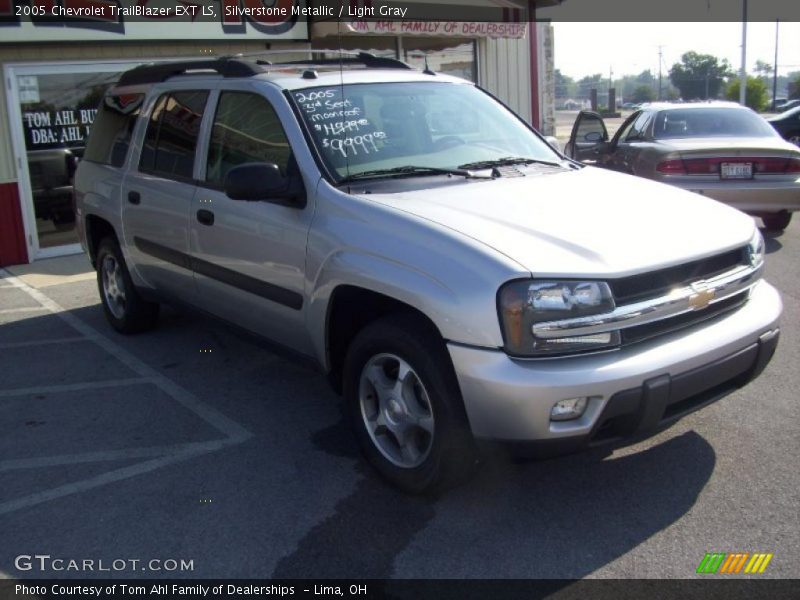 Silverstone Metallic / Light Gray 2005 Chevrolet TrailBlazer EXT LS