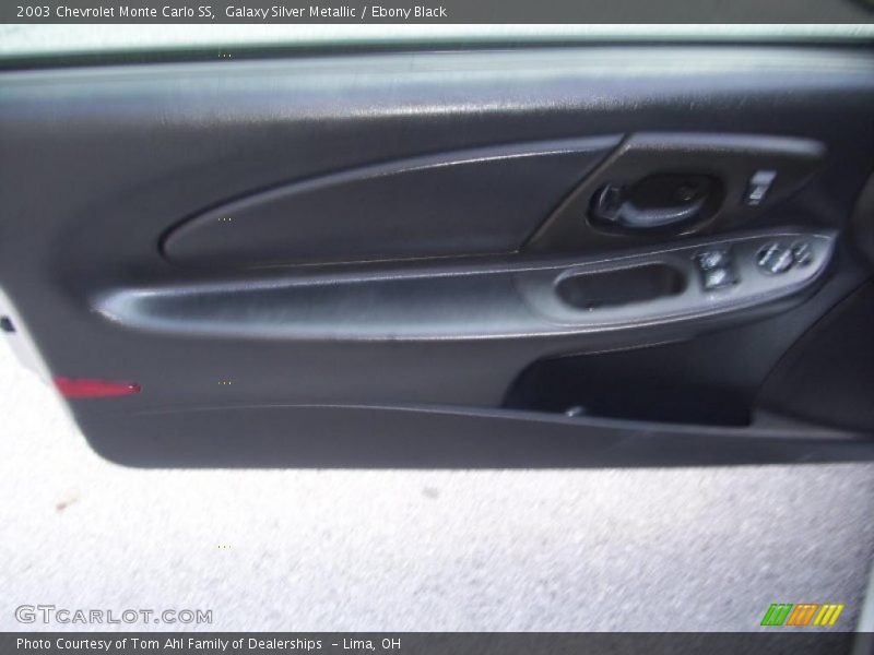 Galaxy Silver Metallic / Ebony Black 2003 Chevrolet Monte Carlo SS