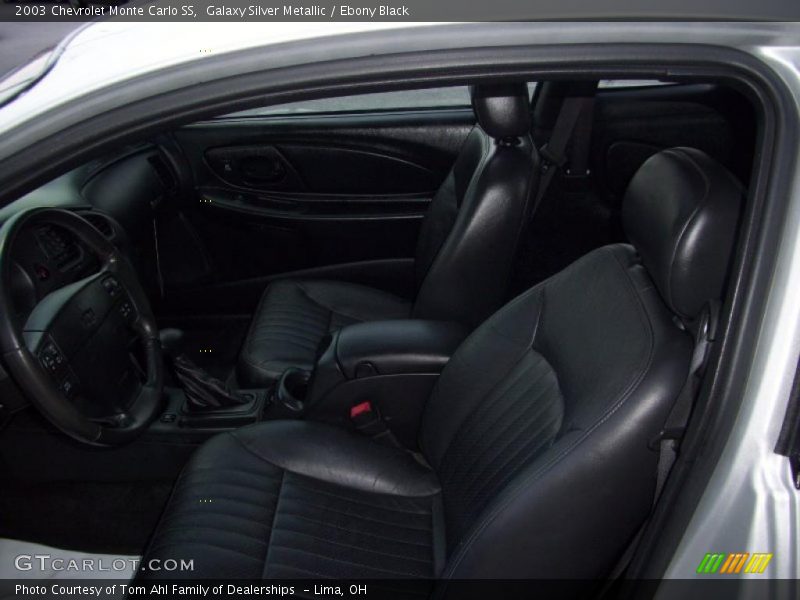 Galaxy Silver Metallic / Ebony Black 2003 Chevrolet Monte Carlo SS