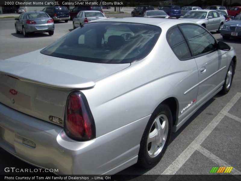 Galaxy Silver Metallic / Ebony Black 2003 Chevrolet Monte Carlo SS