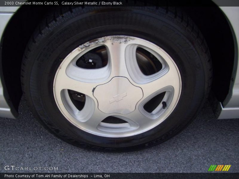 Galaxy Silver Metallic / Ebony Black 2003 Chevrolet Monte Carlo SS