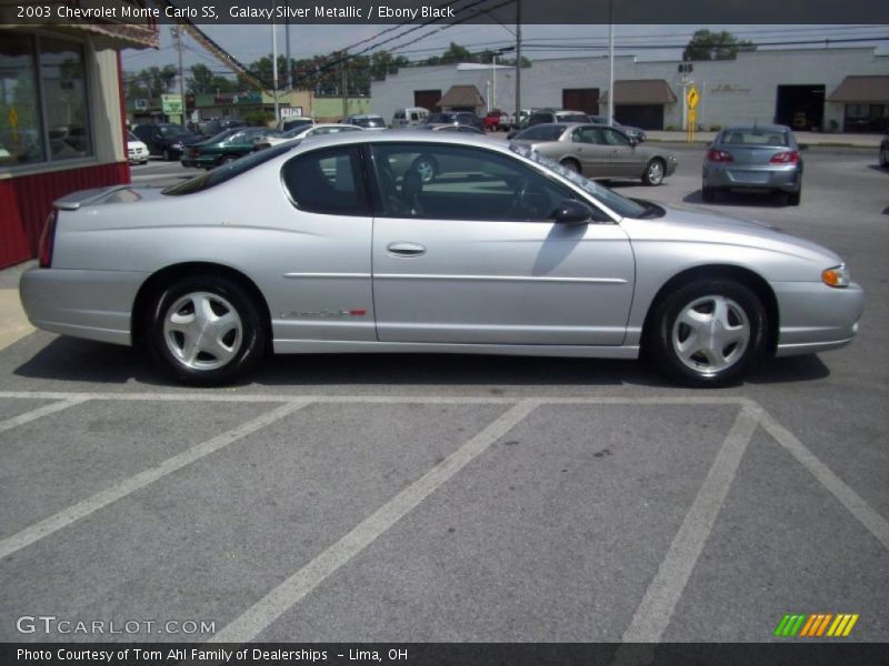 Galaxy Silver Metallic / Ebony Black 2003 Chevrolet Monte Carlo SS