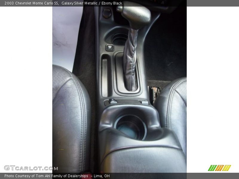 Galaxy Silver Metallic / Ebony Black 2003 Chevrolet Monte Carlo SS