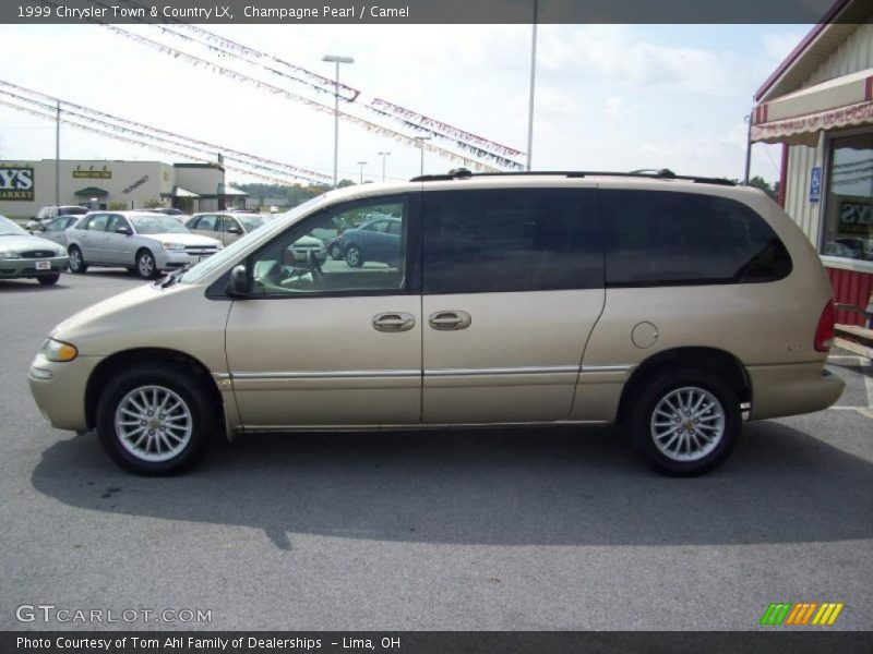 Champagne Pearl / Camel 1999 Chrysler Town & Country LX