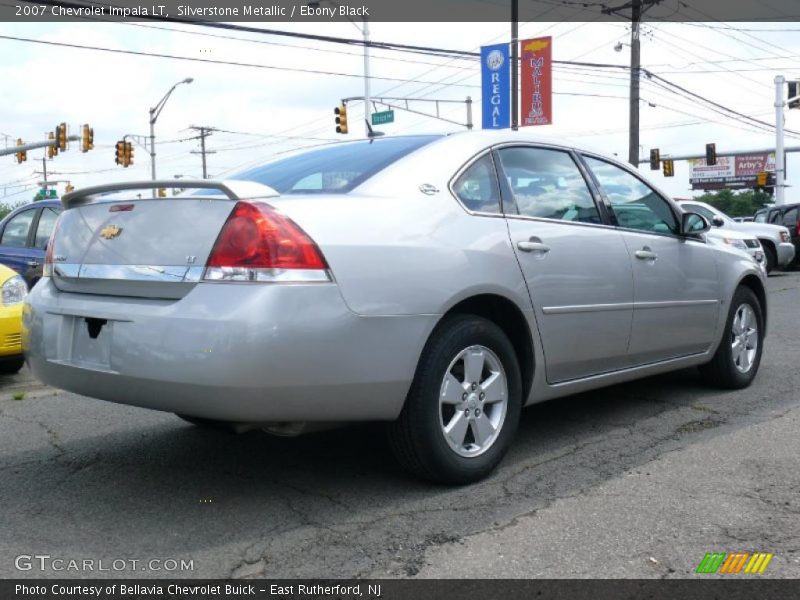 Silverstone Metallic / Ebony Black 2007 Chevrolet Impala LT