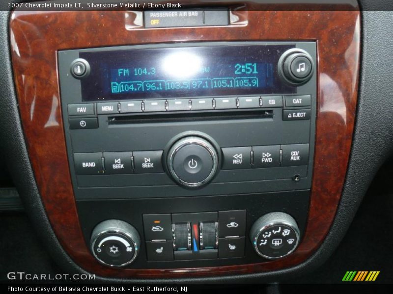 Silverstone Metallic / Ebony Black 2007 Chevrolet Impala LT