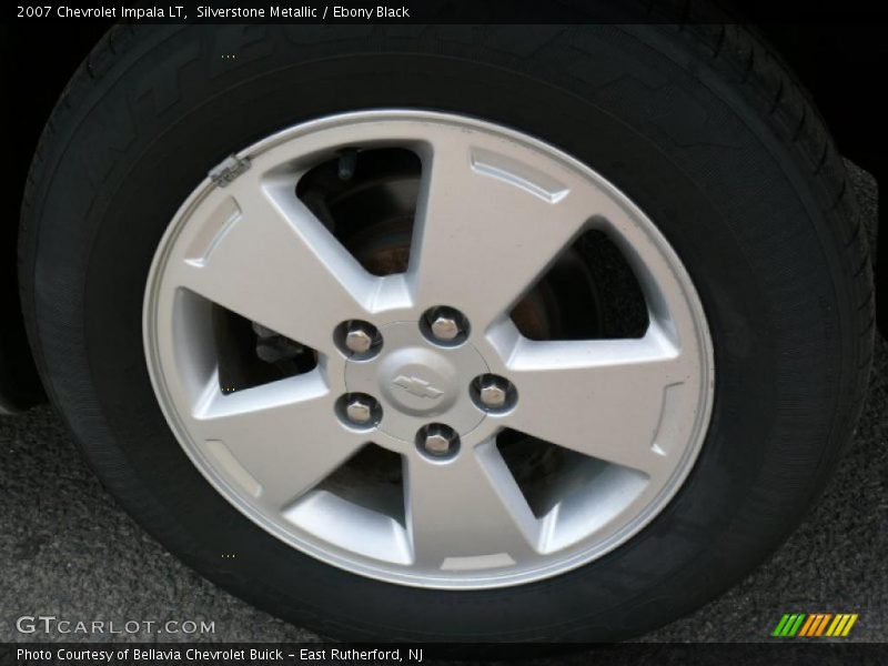 Silverstone Metallic / Ebony Black 2007 Chevrolet Impala LT