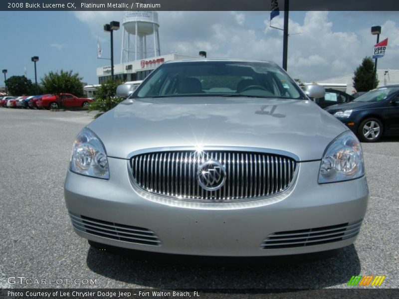 Platinum Metallic / Titanium 2008 Buick Lucerne CX