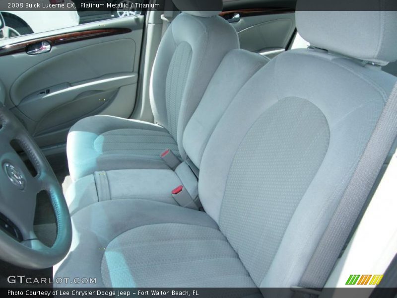 Platinum Metallic / Titanium 2008 Buick Lucerne CX