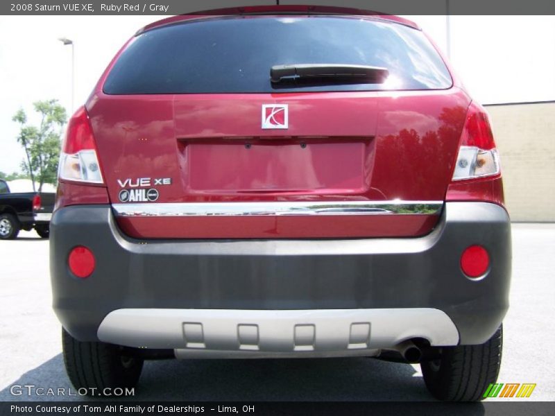Ruby Red / Gray 2008 Saturn VUE XE