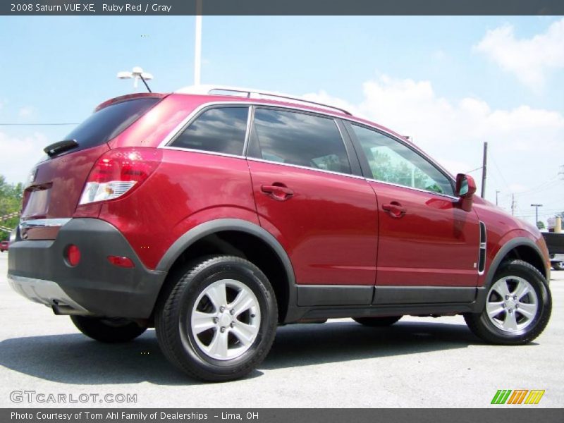 Ruby Red / Gray 2008 Saturn VUE XE