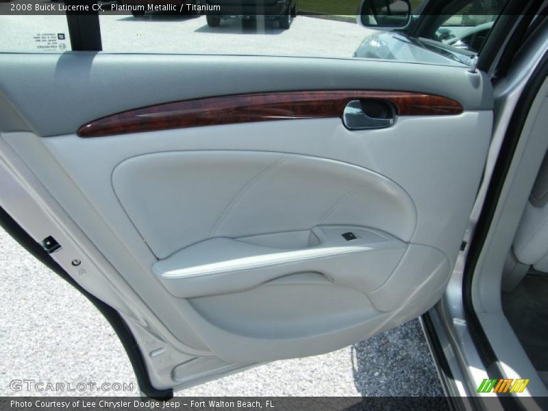 Platinum Metallic / Titanium 2008 Buick Lucerne CX