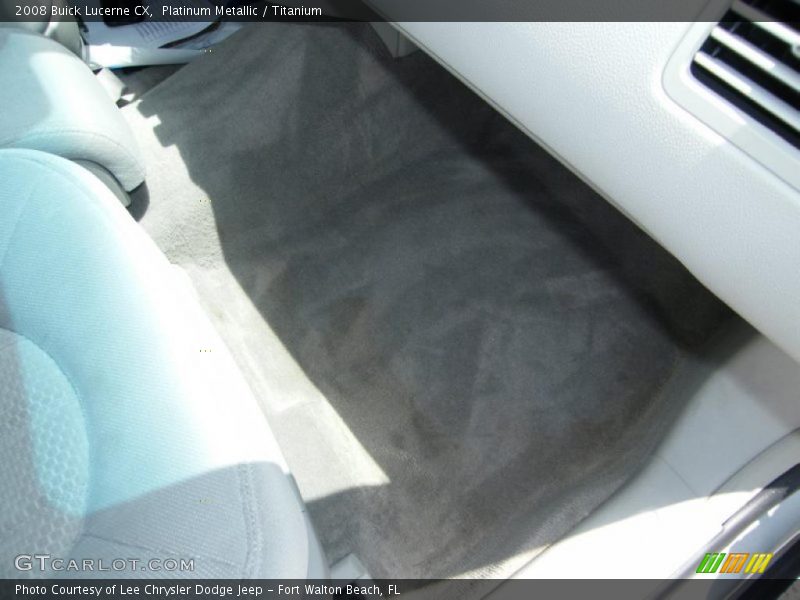 Platinum Metallic / Titanium 2008 Buick Lucerne CX