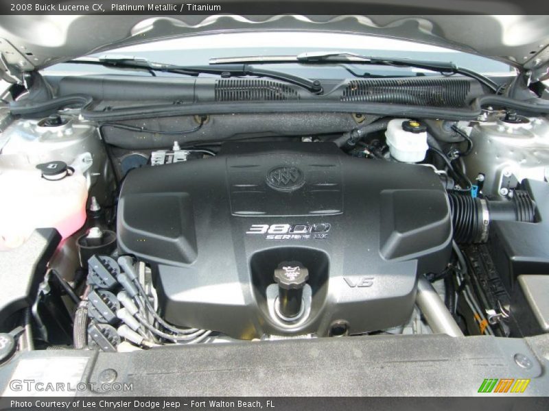 Platinum Metallic / Titanium 2008 Buick Lucerne CX