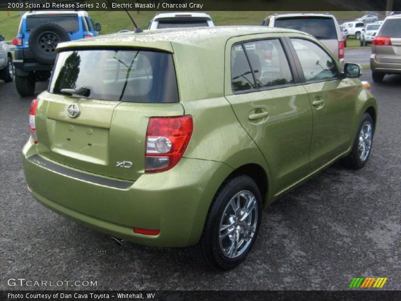 Electric Wasabi / Charcoal Gray 2009 Scion xD Release Series 2.0