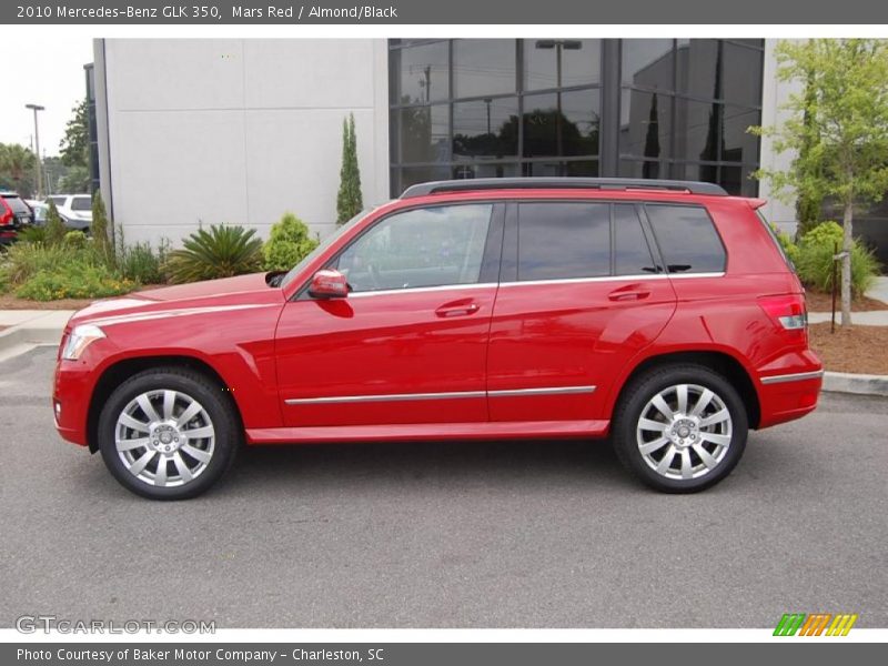 Mars Red / Almond/Black 2010 Mercedes-Benz GLK 350